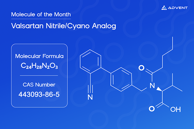 Advent Launches Valsartan Nitrile/Cyano Analog Impurity Standard to Strengthen Drug Safety and Compliance