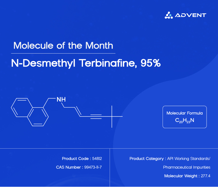 N-Desmethyl Terbinafine: A Critical Reference Impurity for Antifungal API Quality and Compliance