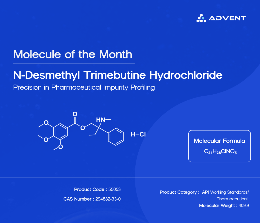 N-Desmethyl Trimebutine Hydrochloride: Supporting Precision in Impurity Analysis