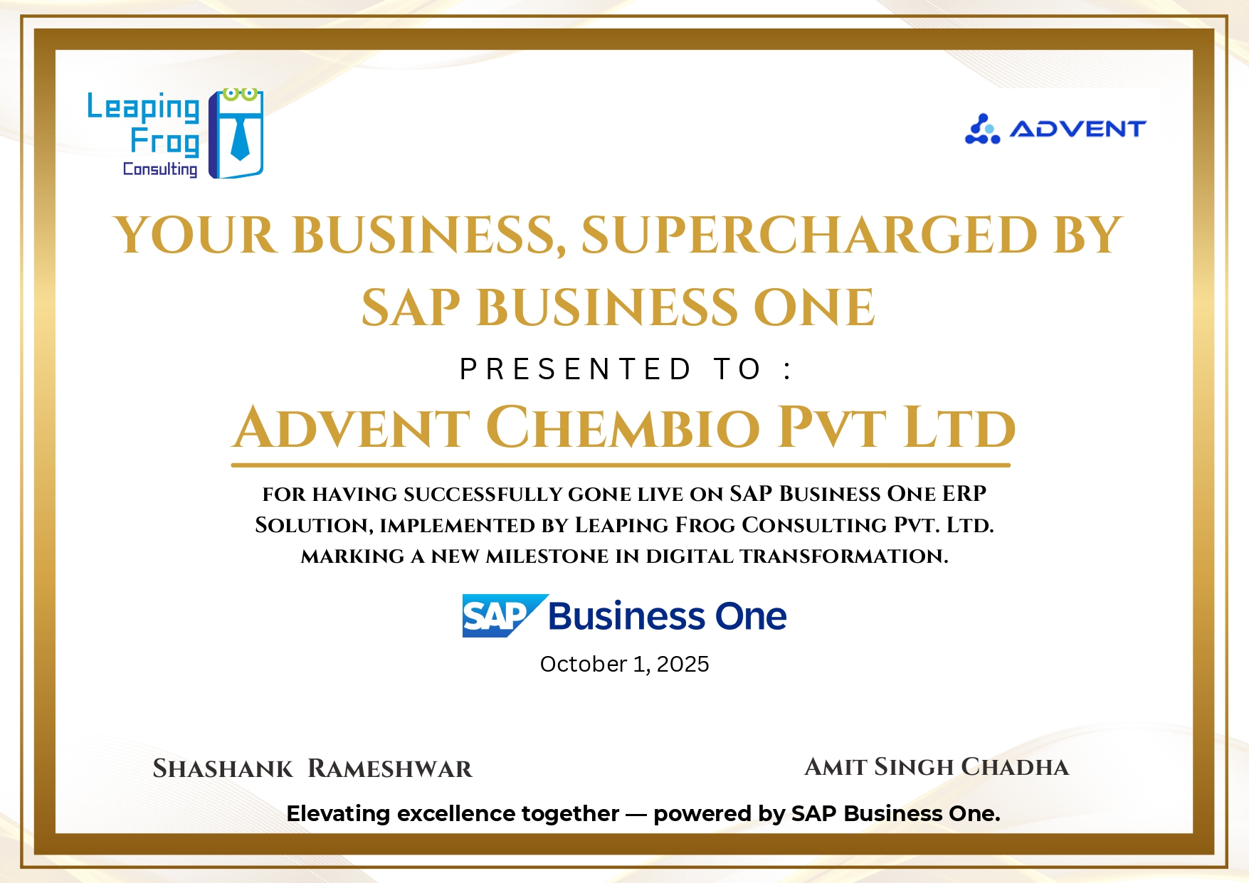 How Advent Built a Unified, Compliant, and Scalable Digital Backbone for Chemical Manufacturing